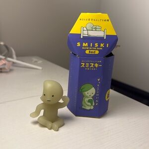 Smiski Bed Series - Rare Glow in the Dark Secret Crescent Moon Figure